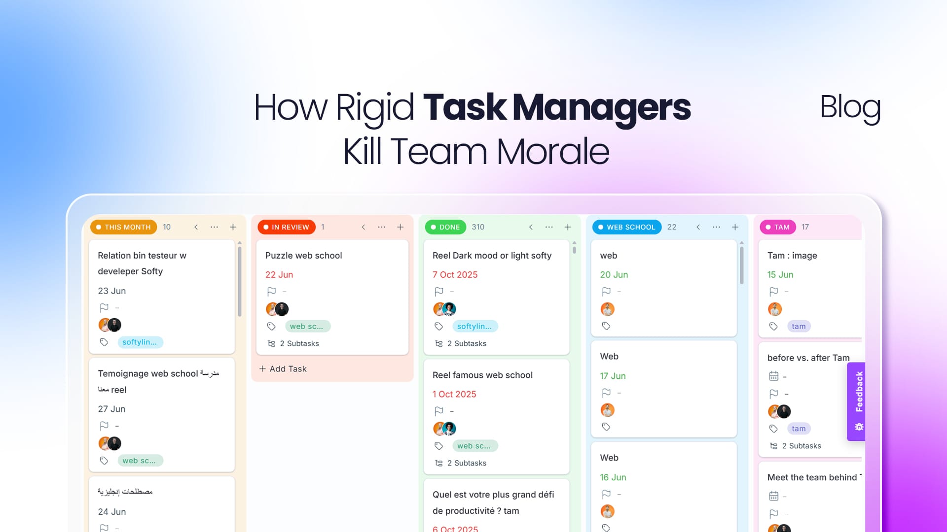 Why Rigid Task Managers Slow Teams Down and How Flexible Workspaces Fix It